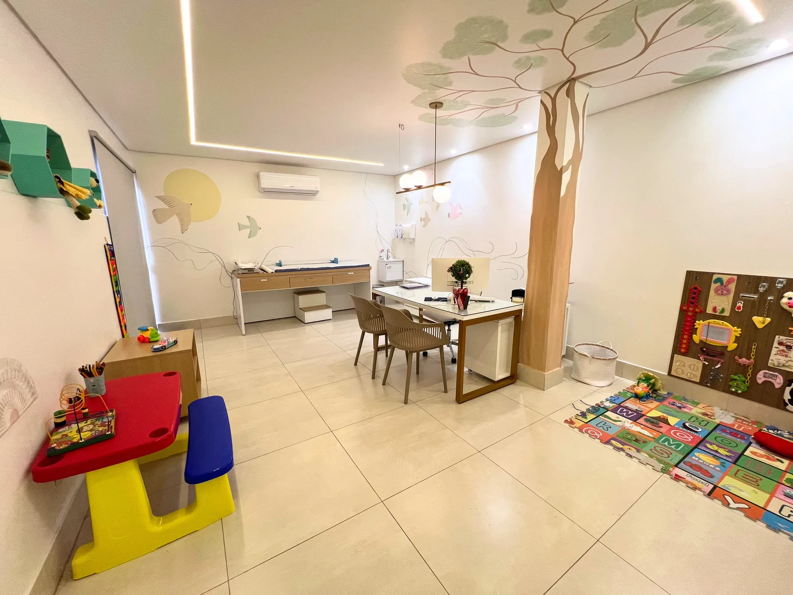 Consultório de pediatria da Viva Pediatria