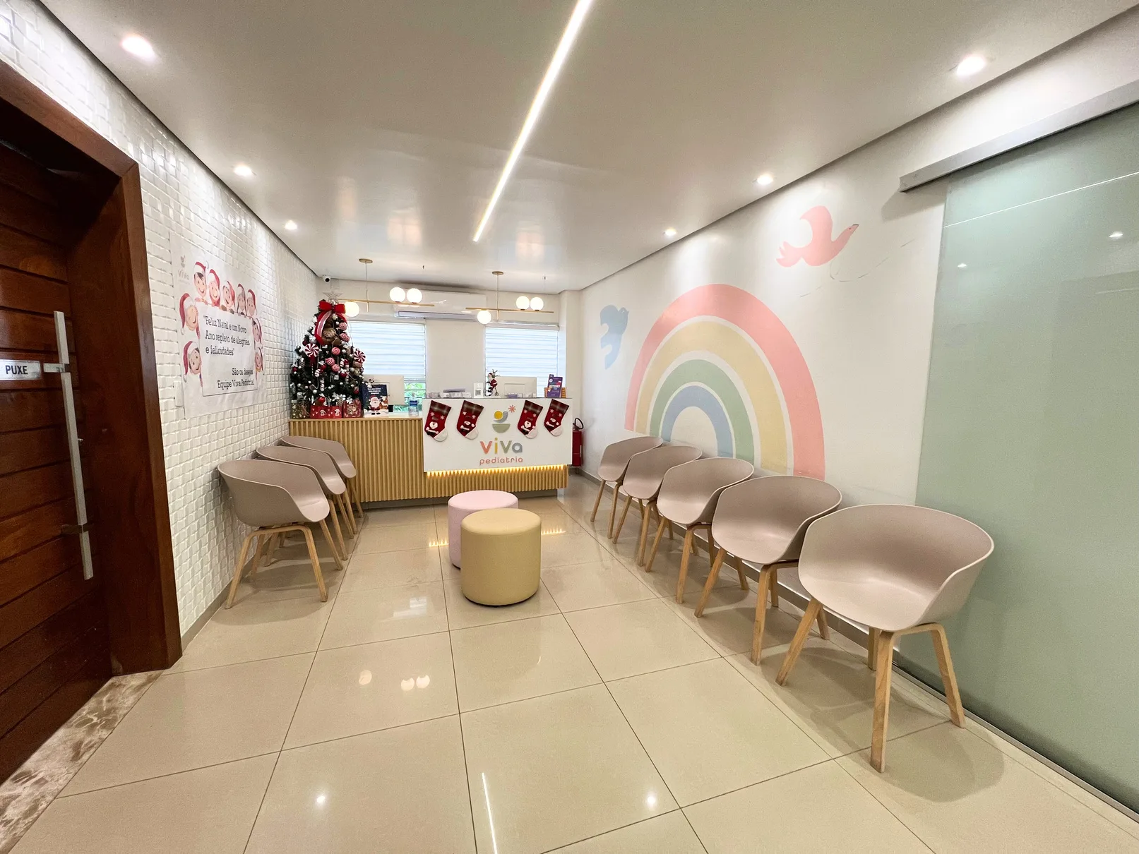Recepção da Viva Pediatria, no Setor Marista, em Goiânia